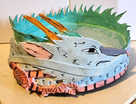 haku coaster _ art by sasha bear