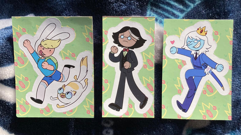 fionna and cake stickers _ meta the meta