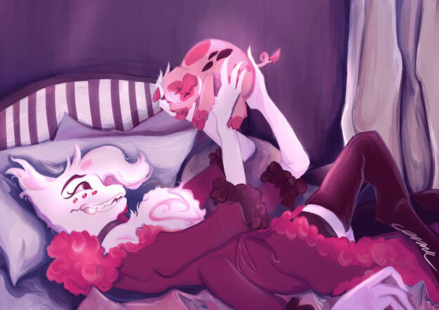 Angel Dust and Nuggets Print _ Caramel Koala