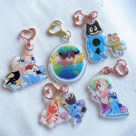 Bluey charms _ caramel koala